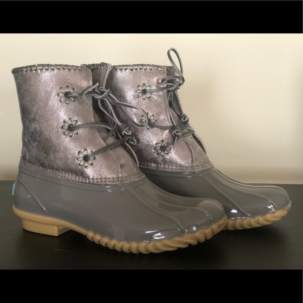 Silver Jack Rogers Duck Boots Size 7